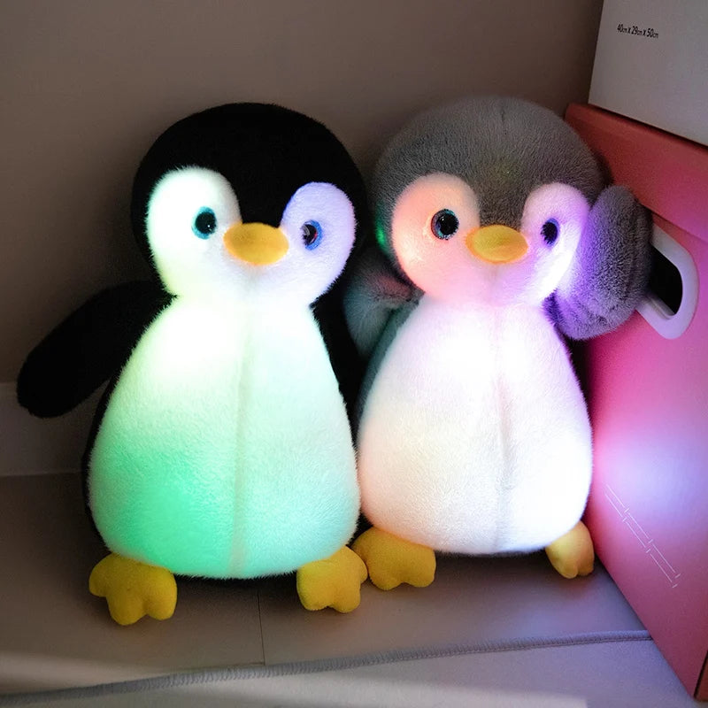 Peluche Pingouin Lumineux – Compagnon Veilleuse