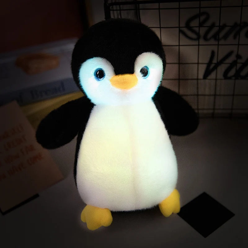 Peluche Pingouin Lumineux – Compagnon Veilleuse