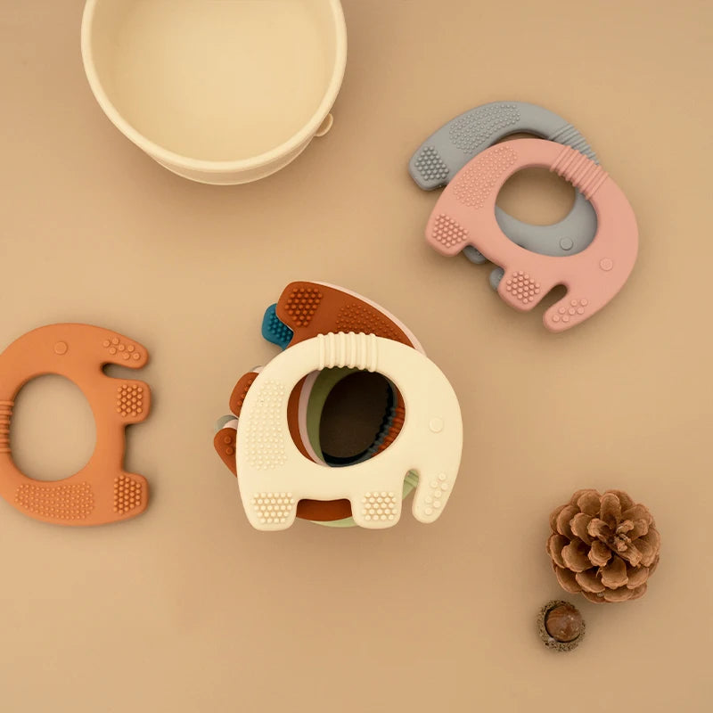 Anneau de Dentition Éléphant – Soulage et Apaise