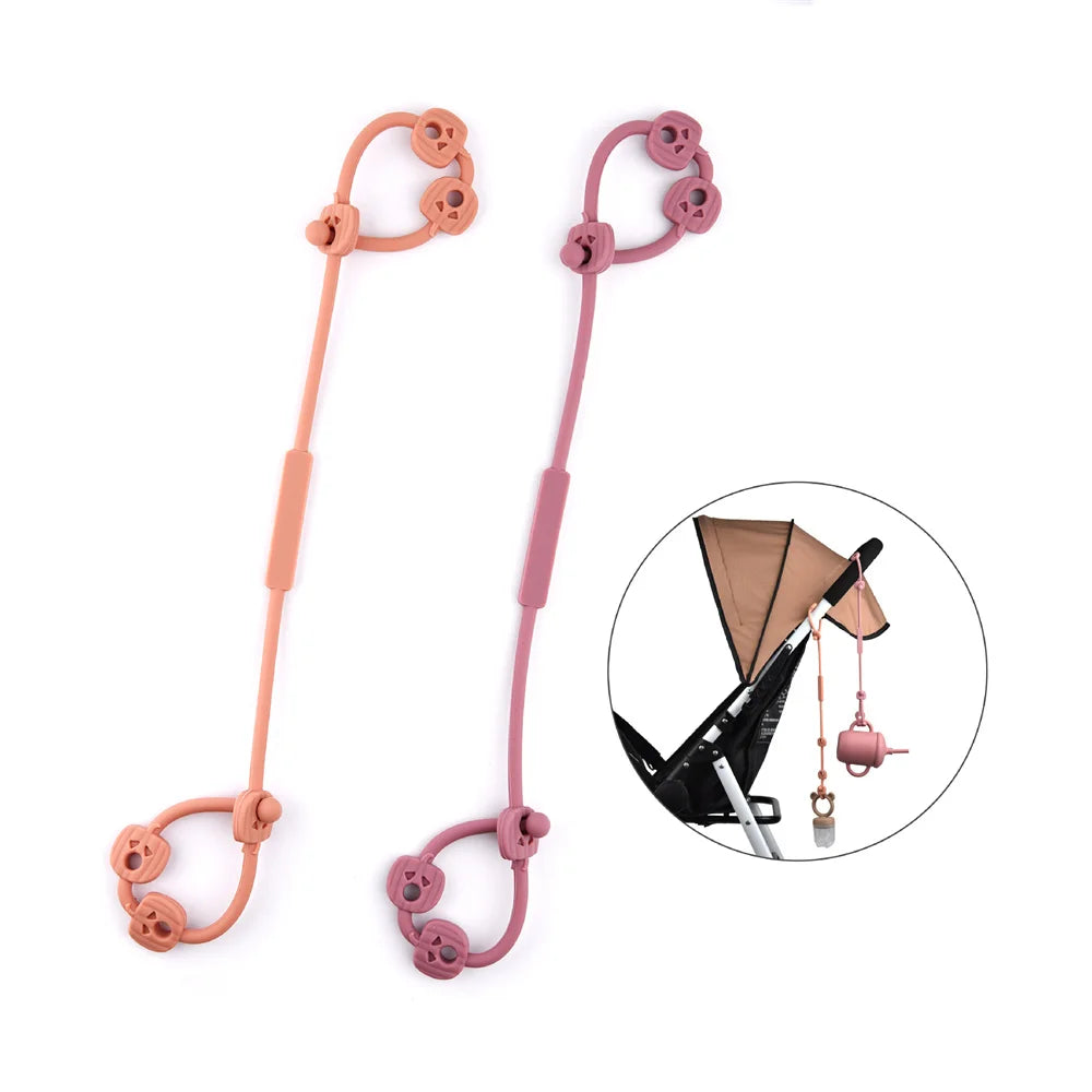 2 attaches tétines doudou avec visage attache tétine doudou avec visage Bleu gris Bleu Gris foncé Gris claire Violet Rose Vert Marron