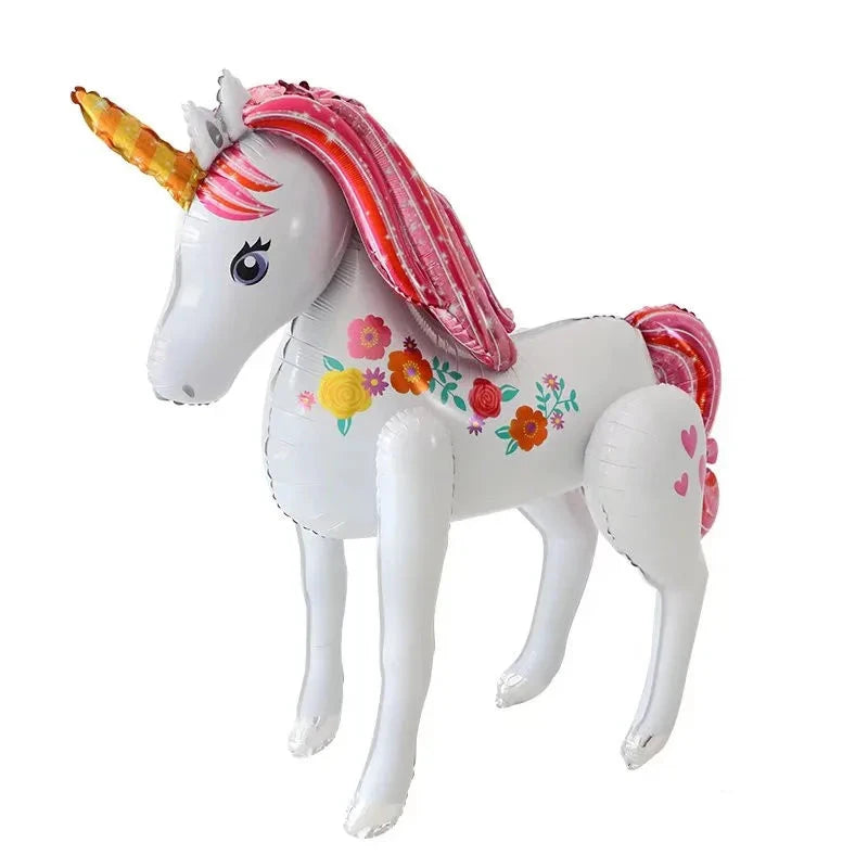 Ballon en aluminium, Licorne, Fête, Anniversaire, Décoration