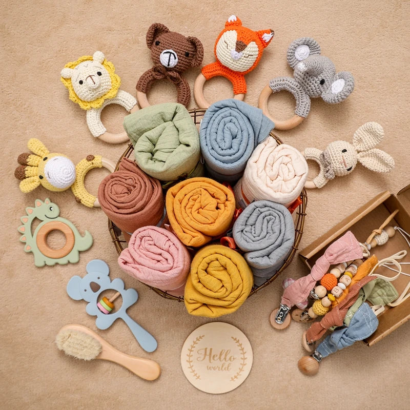 Tous les coffret doudous avec animaux au crochet Image