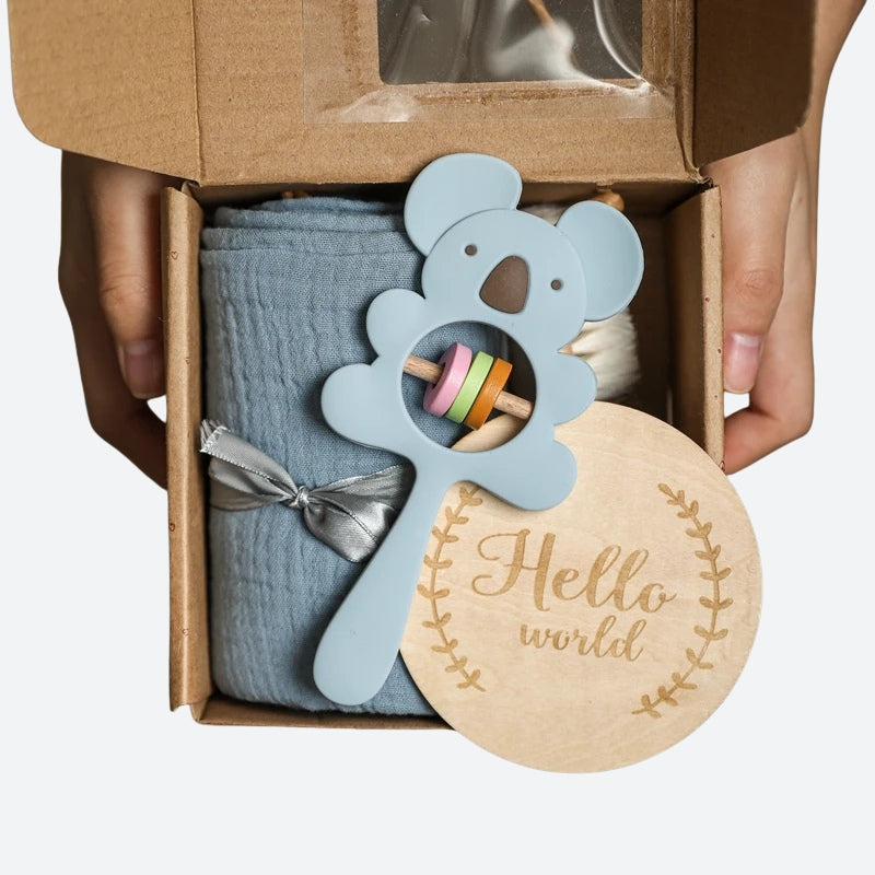Coffret doudou koala - LENA présenté dans sa boite