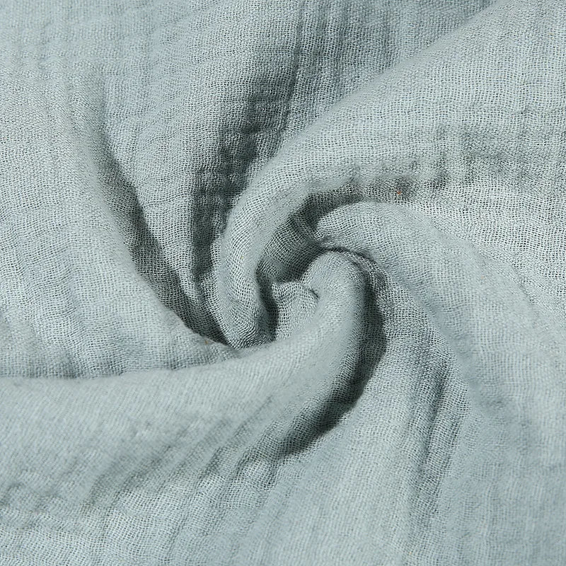 Gaze de coton bleu Image
