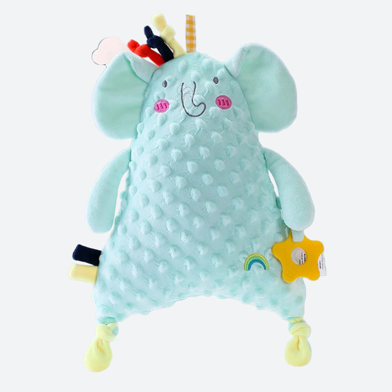doudou éléphant / doudou plat éléphant / doudou éléphant plat  / anneau de dentition/ doudou éléphant bleu doudou bébé / doudou nouveau-né / cadeau nouveau-né / doudou enfant / enfance