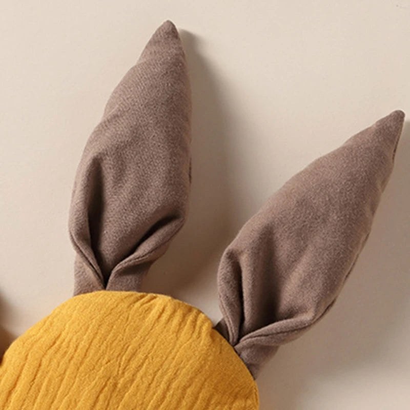  doudou lapin / doudou rose / doudou bleu / doudou blanc / doudou plat / doudou gris / doudou rose et blanc / doudou bébé / nouveau-né / cadeau nouveau-né / enfant / enfance Image