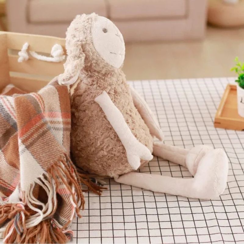 Doudou Mouton Peluche Géant Barnabé