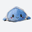Doudou Tortue Peluche Réversible Humeur Bleu - Milo