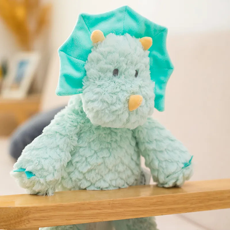 peluche dinosaure bleu 