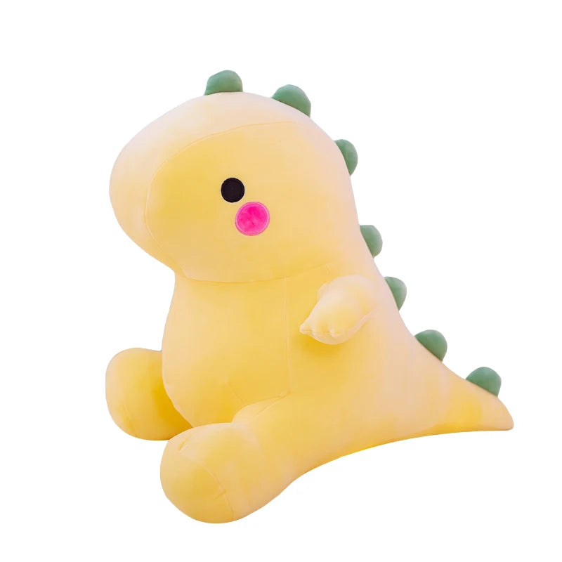 peluche dinosaure jaune