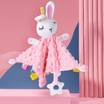 Doudou lapin blanc et rose - SONIA - Vignette | Mon ami doudou