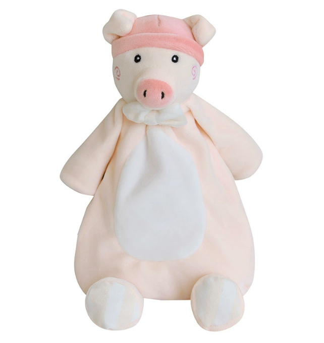 Doudou cochon rose - ARTHUR