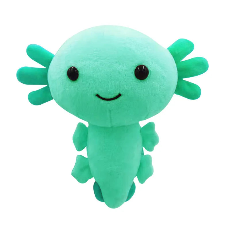 peluche grenouille axolotl MATHIAS vert