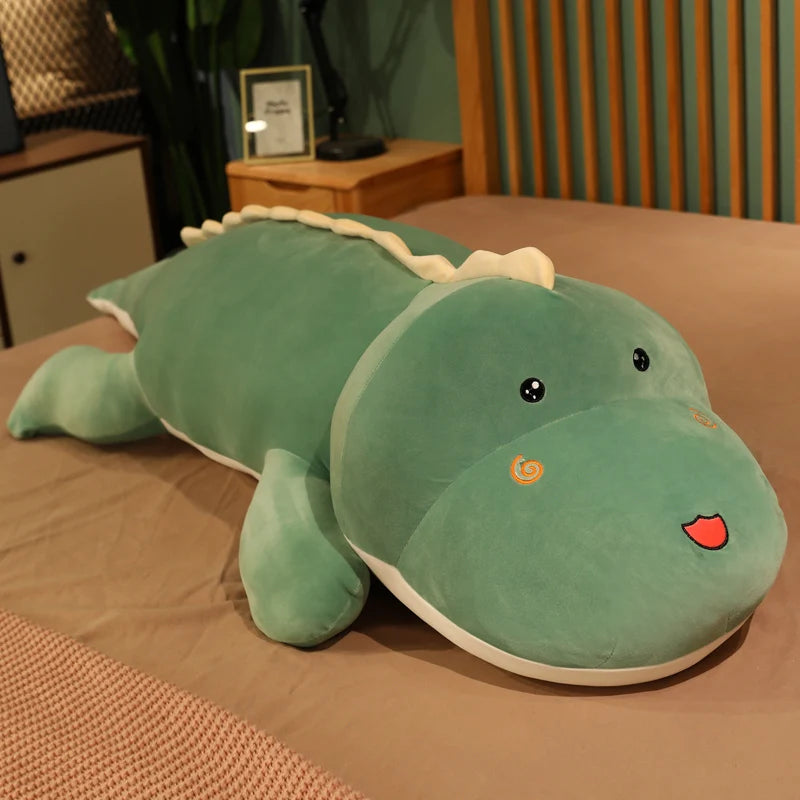 Peluche XXL dinosaure - EDEN vert