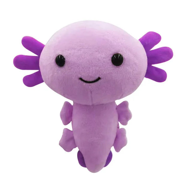 peluche grenouille axolotl MATHIAS violet