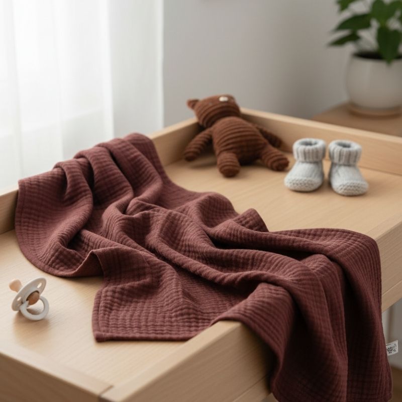 Lange Bébé Mousseline Ultra Doux Sensoriel
