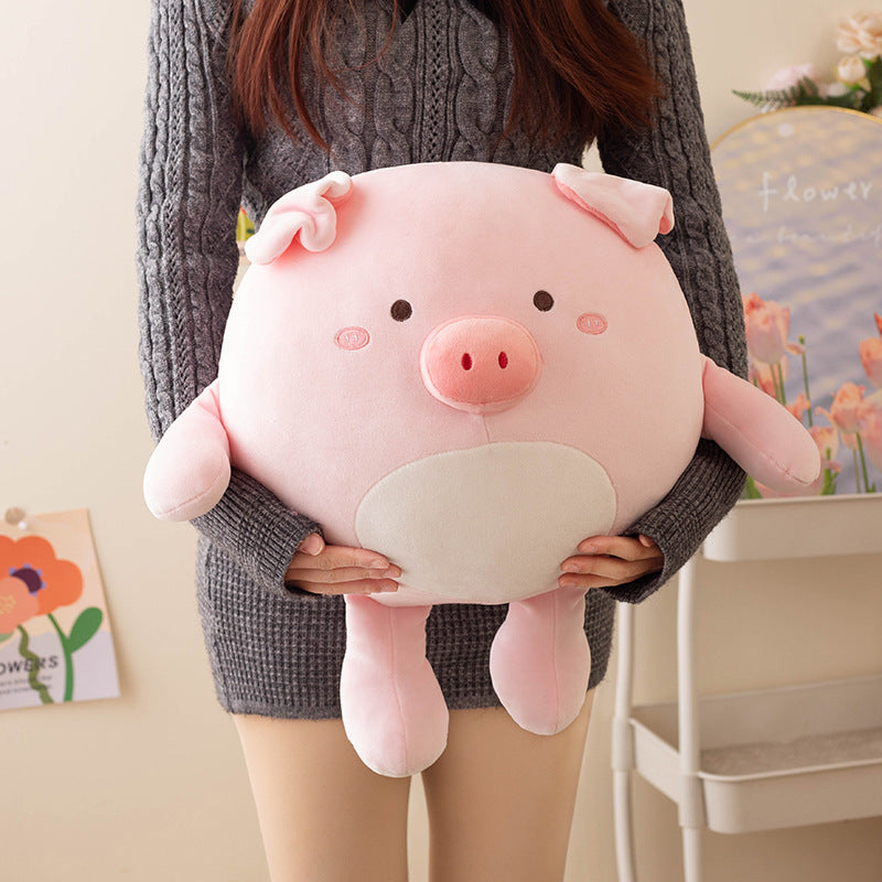 NICI Peluche Cochon Pigwick 18 Cm – Rose Bonbon – Fabriqué En Matériaux Recyclés (RPET) – Collection Farm Friends – Doux Et Câlin