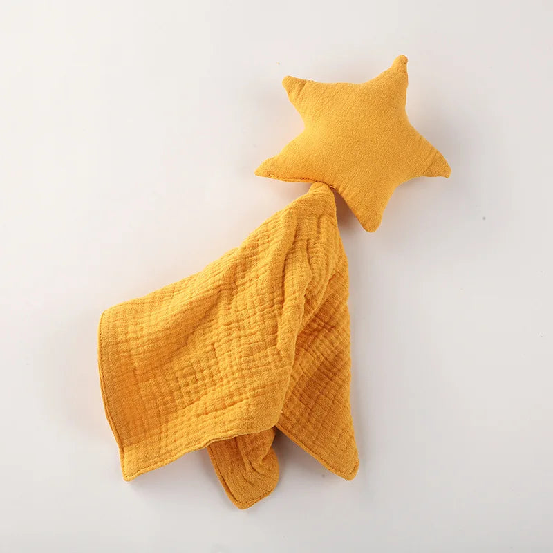 doudou étoile orange