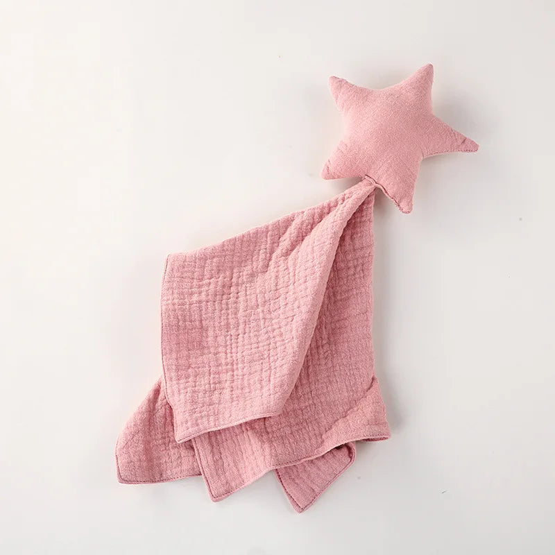 doudou étoile rose