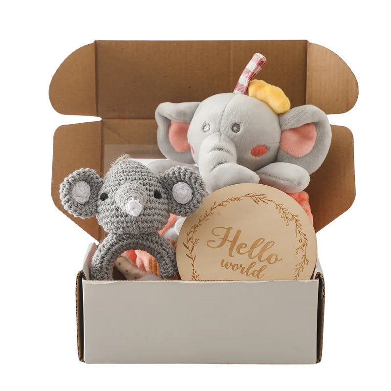 Coffret bébé éléphant - LINA