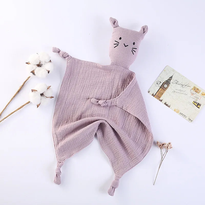 Doudou plat chat - GABIN violet