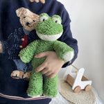 Doudou peluche grenouille verte - RAY - Vignette | Mon ami doudou