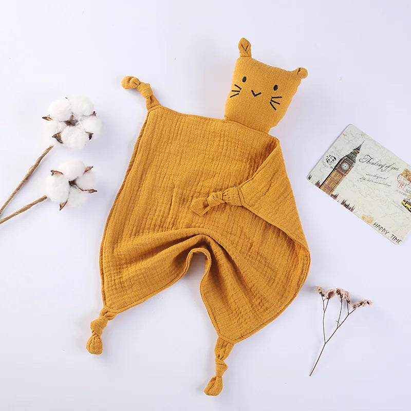 Doudou plat chat - GABIN orange