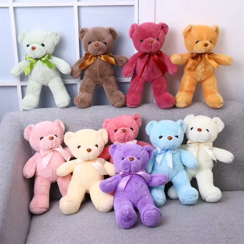 Découvrez la magie de l'enfance avec JEAN-MARC, le doudou peluche bébé ours disponible en 10 couleurs. Avec ses 30 cm de tendresse et son élégant noeud au cou, JEAN-MARC est prêt à devenir le compagnon de jeu préféré de votre tout-petit.