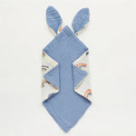 Doudou Lapin gaze de coton - AUGUSTIN - Vignette | Mon ami doudou