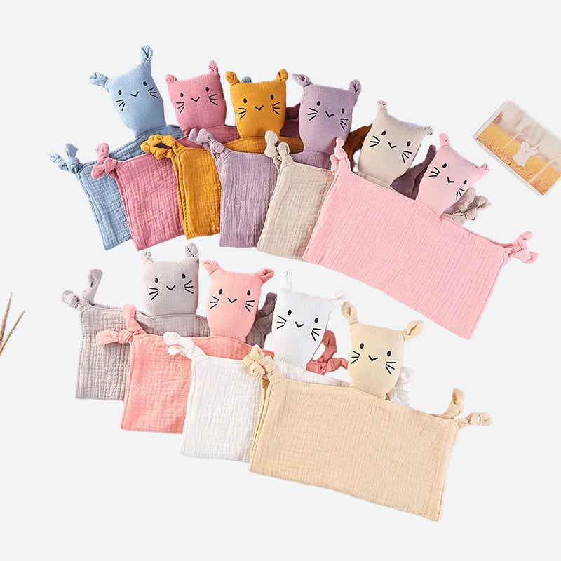 lot de tout les Doudous plat chat - GABIN