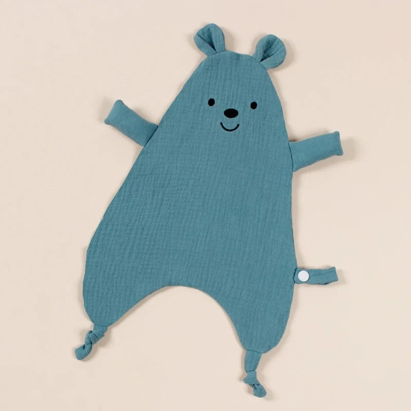 Doudou ours - LIAM bleu