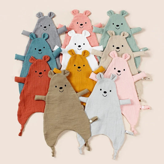 groupe de toutes les couleurs du Doudou ours - LIAM