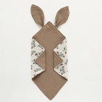 Doudou Lapin gaze de coton - AUGUSTIN - Vignette | Mon ami doudou