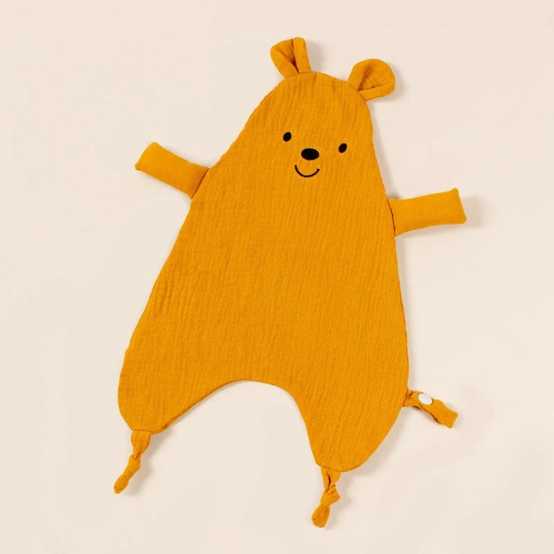 Doudou ours - LIAM orange