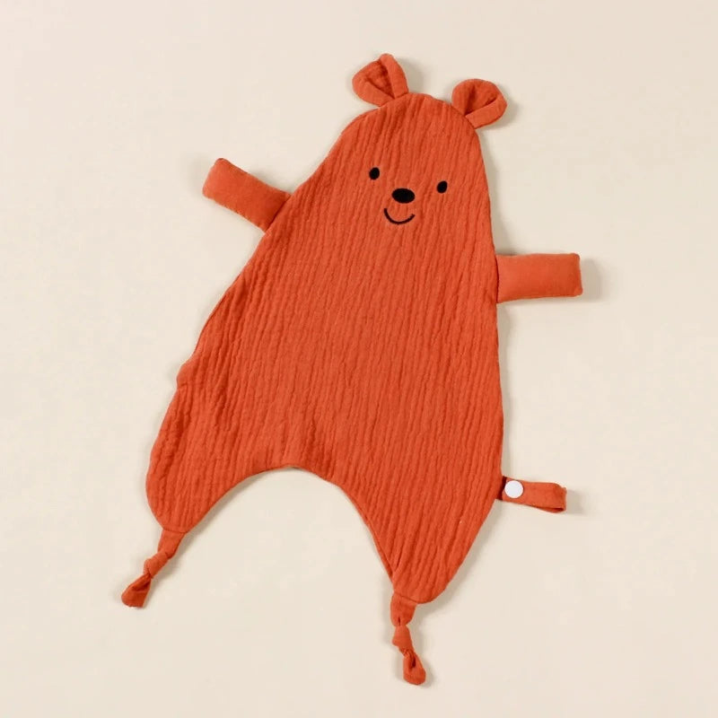 Doudou ours - LIAM rouge