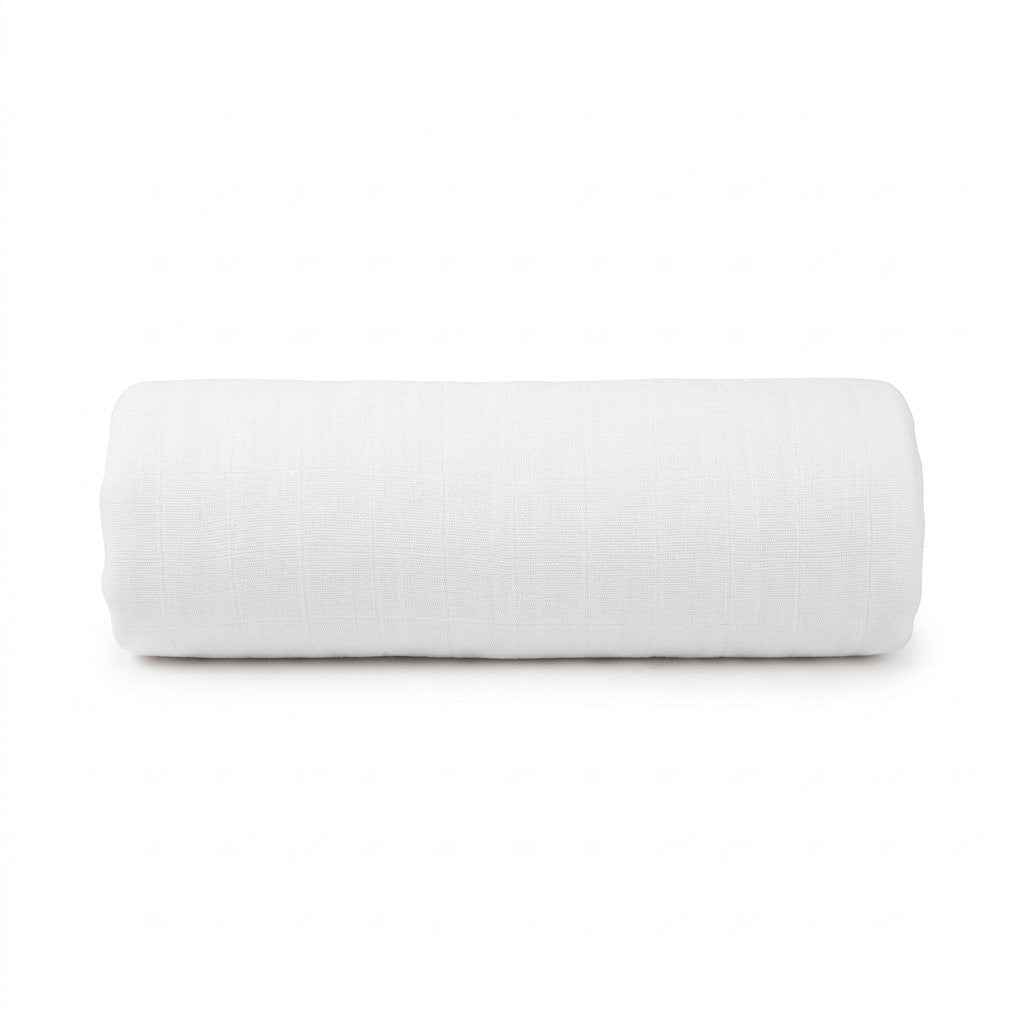 Lange uni bambou et coton écru