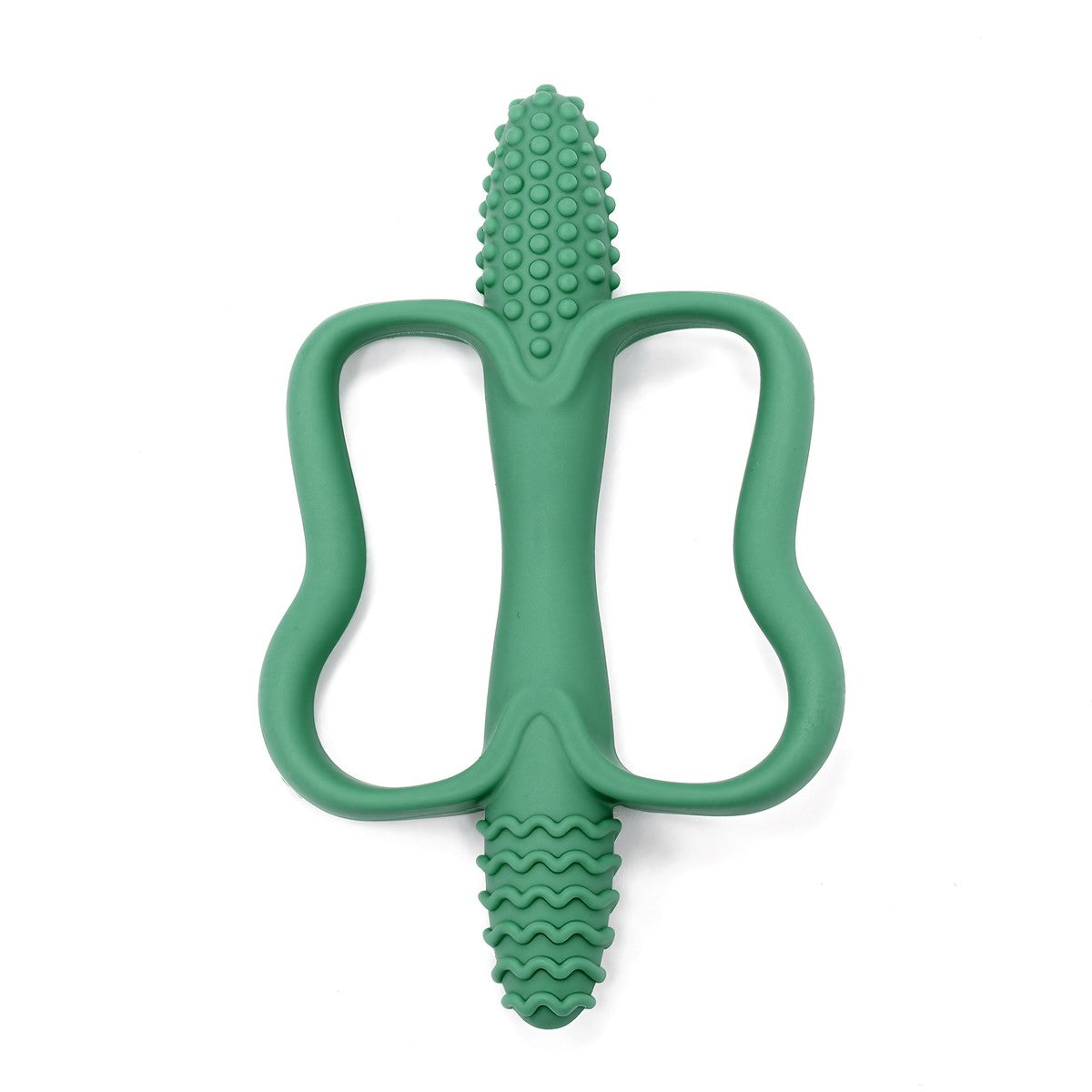 Jouet de dentition à poignées vert