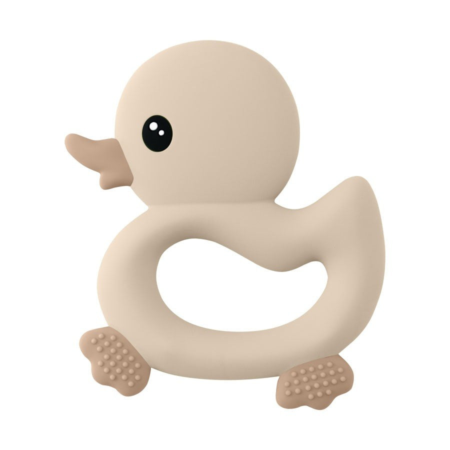 Anneau de dentition canard beige