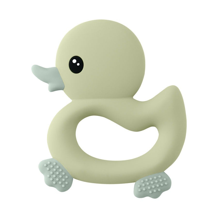 Anneau de dentition canard vert sauge