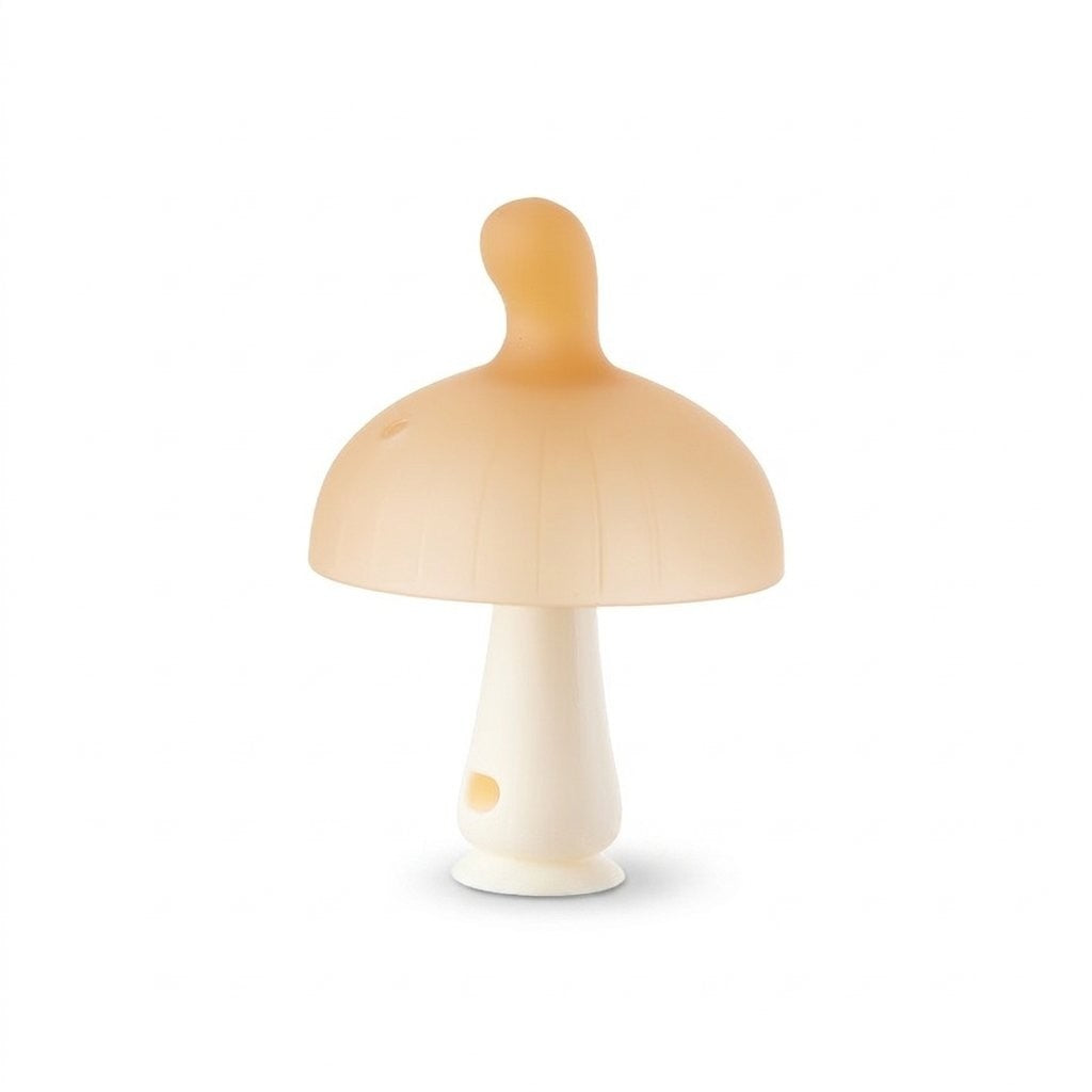 Anneau de dentition champignon debout sur sa ventouse