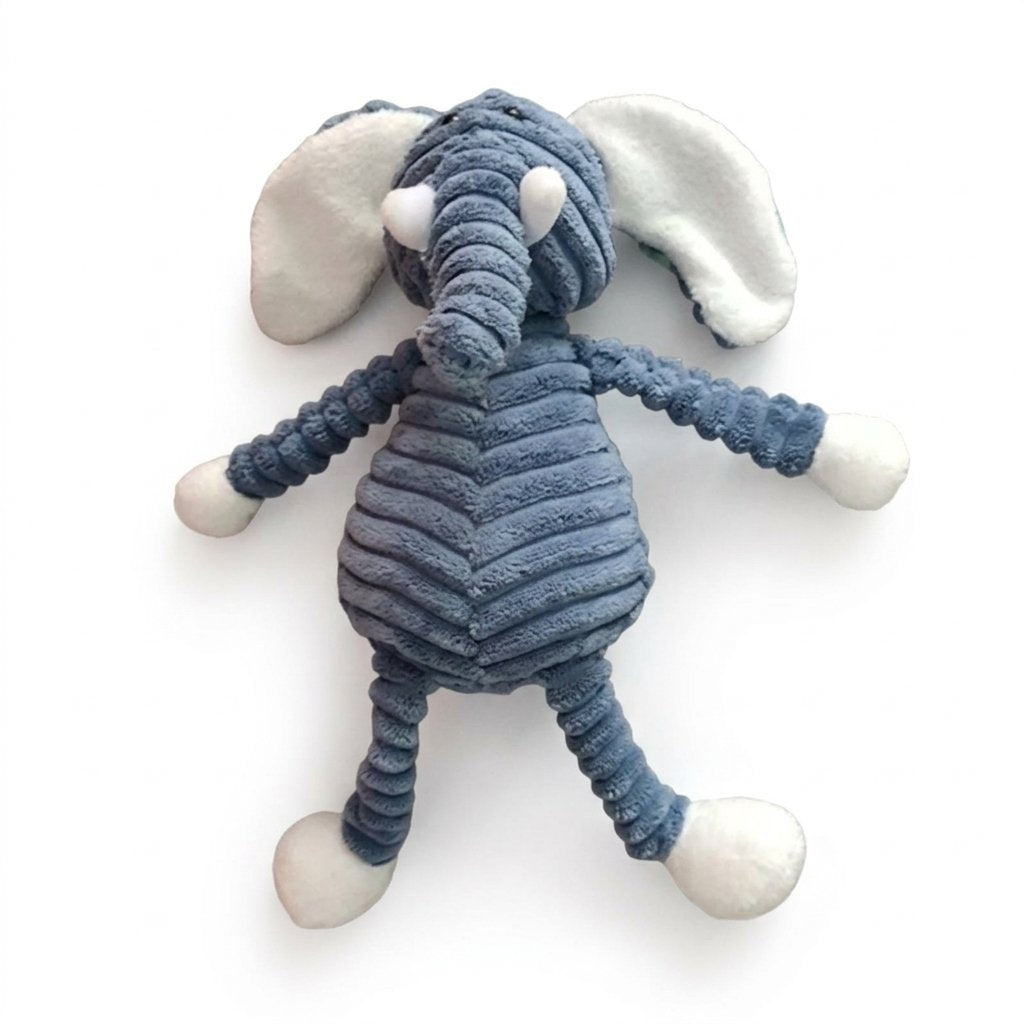 Peluche éléphant en velours côtelé HIPPOLYTE