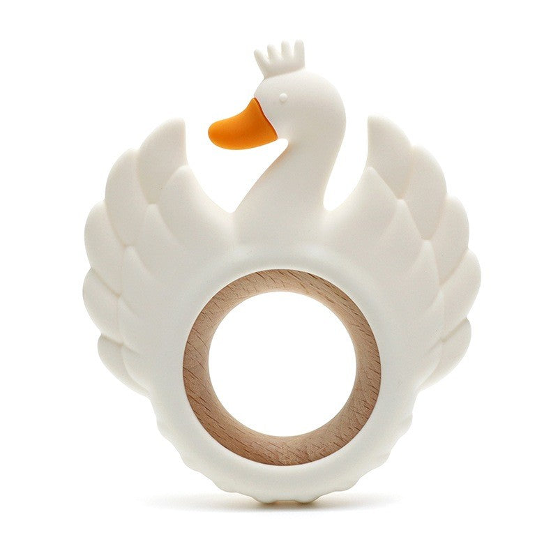 Anneau de dentition cygne blanc