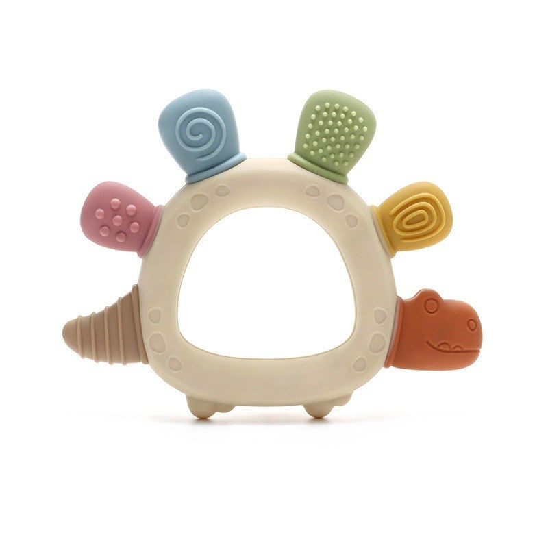 Anneau de dentition dinosaure en silicone