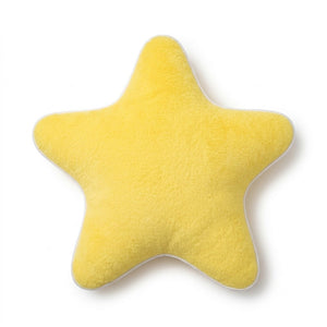 Peluche coussin étoile jaune NINON