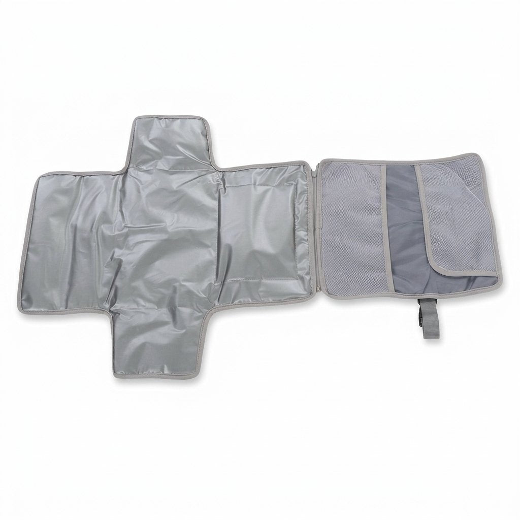 Tapis à langer nomade ouvert à plat