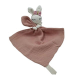 Doudou plat lapin crochet - LUCIE - Vignette | Mon ami doudou