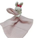 Doudou Plat lapin Crochet - LIVIA - Vignette | Mon ami doudou